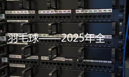 羽毛球——2025年全国青年锦标赛在安徽合肥开赛