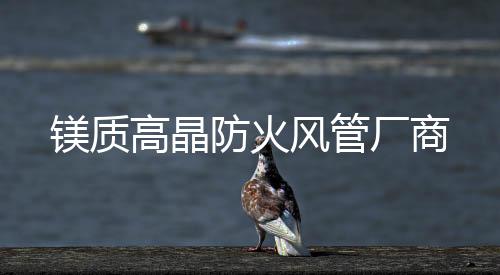 镁质高晶防火风管厂商